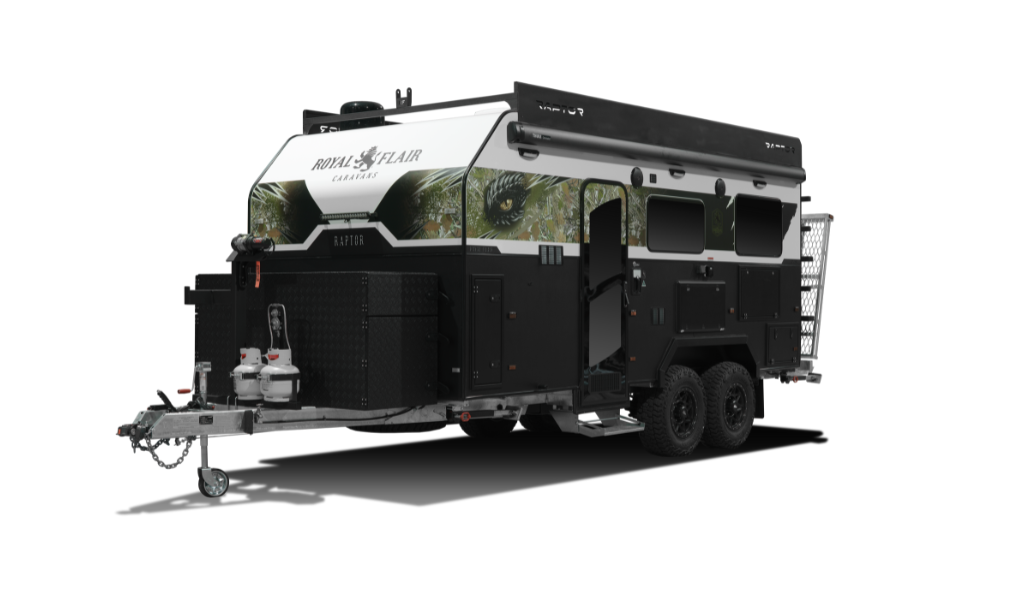 Royal Flair Raptor Toy Hauler Caravan